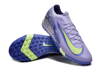 Unisex Nike Air Zoom Mercurial Vapor 16 Elite TF Football Shoes - Purple/Yellow/White