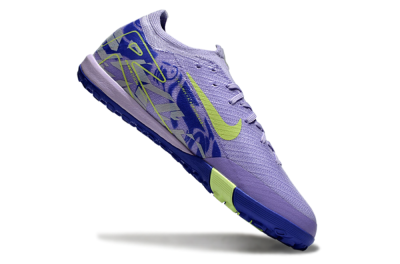 Unisex Nike Air Zoom Mercurial Vapor 16 Elite TF Football Shoes - Purple/Yellow/White