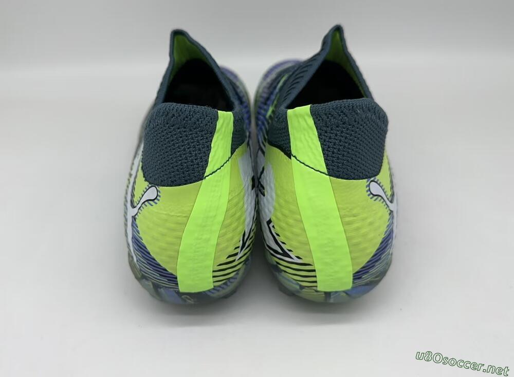 Men's Puma Future Ultimate FG Football Boots - Black/Yellow/Blue