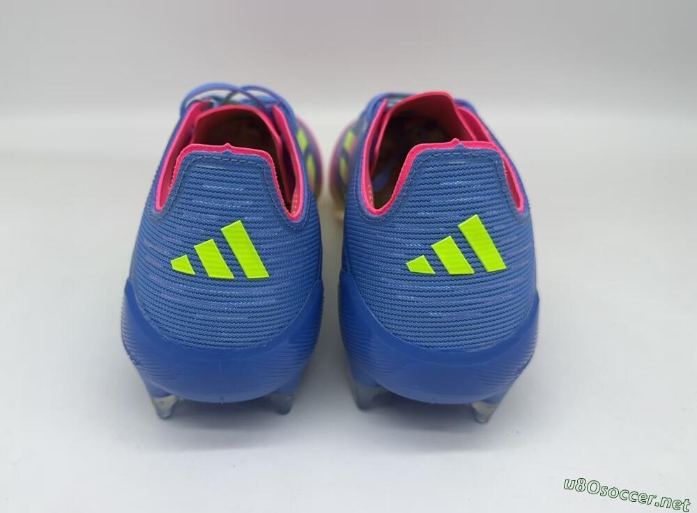 Men's Adidas F50 Elite TF Football Shoes - Blue/Pink/Yellow