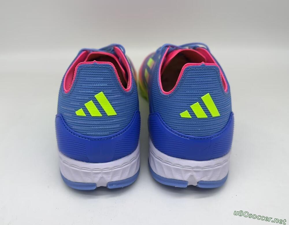 Men's Adidas F50 Elite TF Football Shoes - Blue/Pink/Yellow
