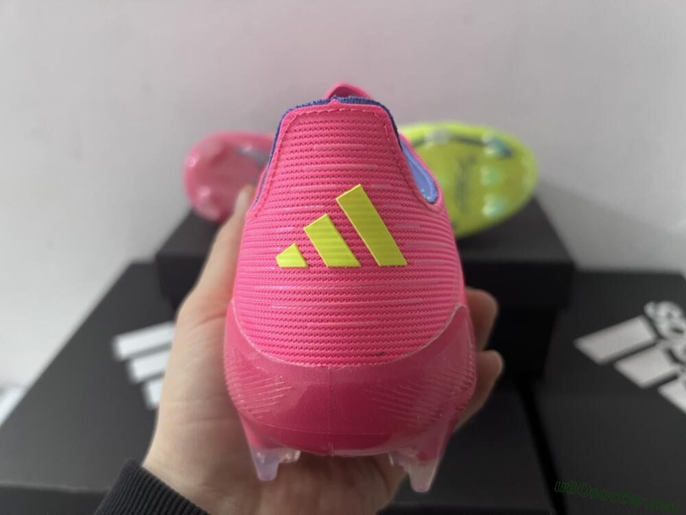 Men's Adidas F50 Elite FG Football Boots - Red/Yellow/Blue