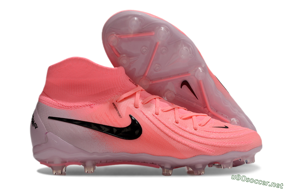 Men's Nike Phantom Luna Elite AG Football Boots - Pink/Black 2