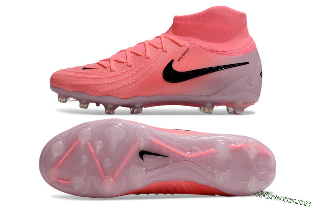 Men's Nike Phantom Luna Elite AG Football Boots - Pink/Black 1