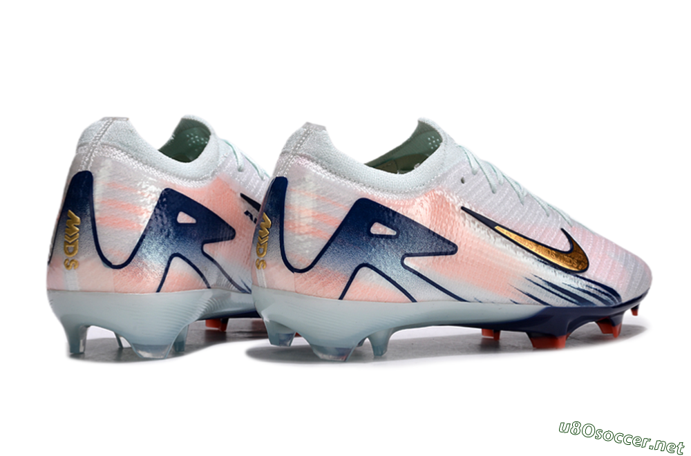 Unisex Nike Air Zoom Mercurial Vapor 16 Elite FG Football Boots - Jade/Yellow/Pink 7