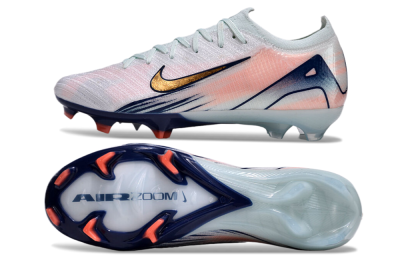 Unisex Nike Air Zoom Mercurial Vapor 16 Elite FG Football Boots - Jade/Yellow/Pink