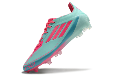Men's Adidas F50 Elite FG Football Boots - Jade/Red/Blue