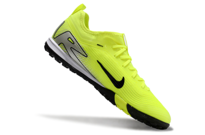 Unisex Nike Air Zoom Mercurial Vapor 16 Pro TF Football Shoes - Yellow/Black/Silver