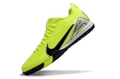 Unisex Nike Air Zoom Mercurial Vapor 16 Pro TF Football Shoes - Yellow/Black/Silver