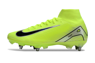 Men's Nike Air Zoom Mercurial Superfly 10 Elite SG Football Boots - Yellow/Black/Silver