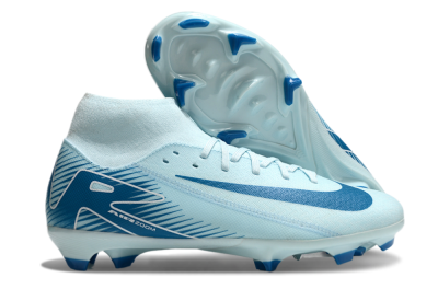 Men's Nike Air Zoom Mercurial Superfly 10 Academy FG Football Boots - Jade/Blue/White