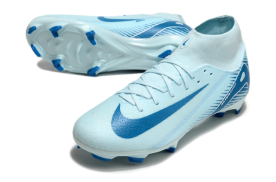 Men's Nike Air Zoom Mercurial Superfly 10 Academy FG Football Boots - Jade/Blue/White