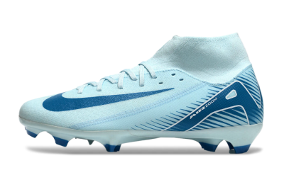 Men's Nike Air Zoom Mercurial Superfly 10 Academy FG Football Boots - Jade/Blue/White
