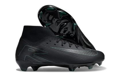 Men's Nike Air Zoom Mercurial Superfly 10 Academy FG Football Boots - Black/Green