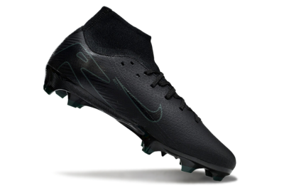 Men's Nike Air Zoom Mercurial Superfly 10 Academy FG Football Boots - Black/Green