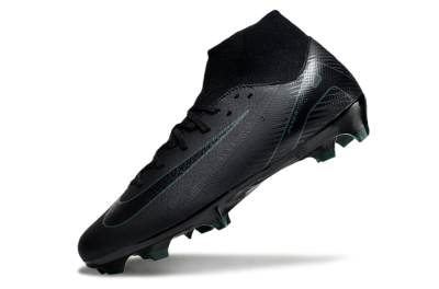 Men's Nike Air Zoom Mercurial Superfly 10 Academy FG Football Boots - Black/Green