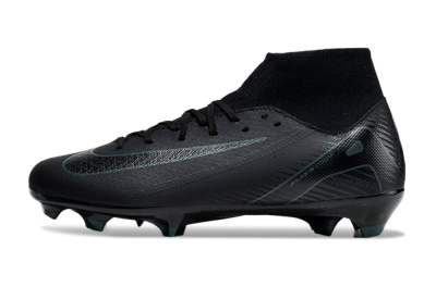 Men's Nike Air Zoom Mercurial Superfly 10 Academy FG Football Boots - Black/Green