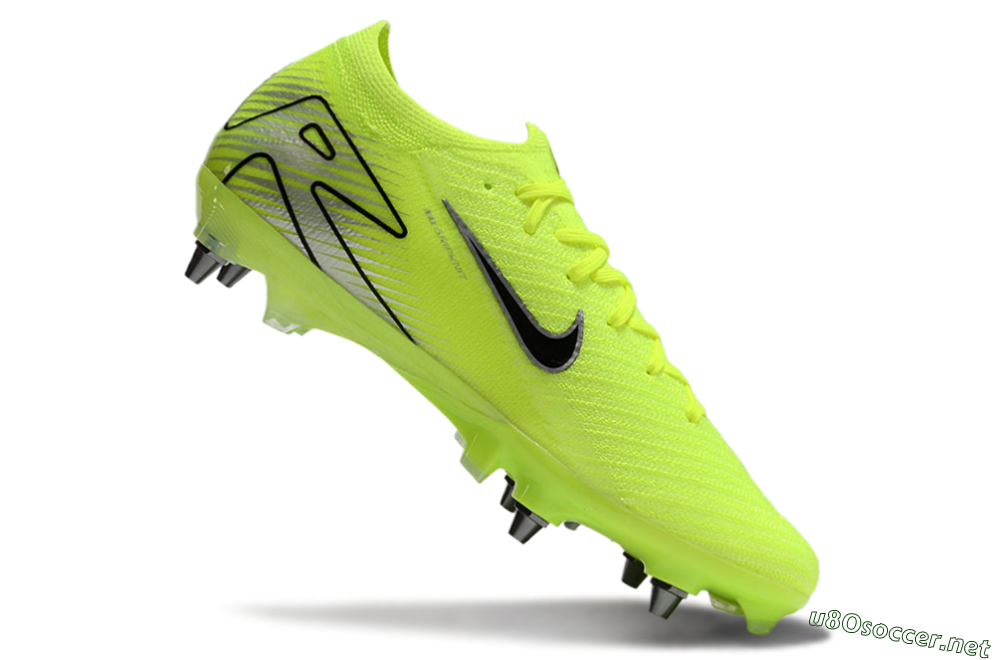 Men's Nike Air Zoom Mercurial Vapor 16 Elite SG Football Boots - Yellow/Black/Silver 4