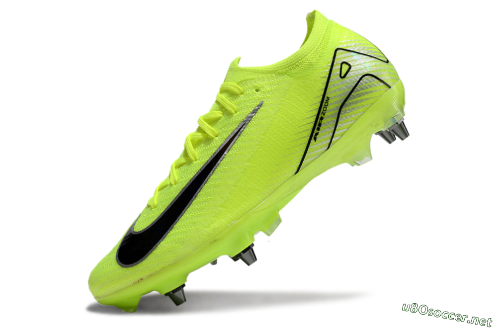 Men's Nike Air Zoom Mercurial Vapor 16 Elite SG Football Boots - Yellow/Black/Silver 5