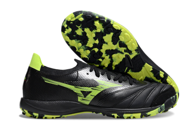 Men's Mizuno Morelia Neo Sala M8 TF Football Shoes - Black/Yellow