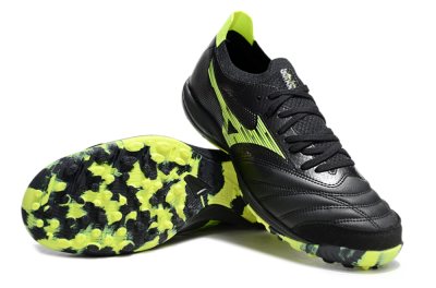 Men's Mizuno Morelia Neo Sala M8 TF Football Shoes - Black/Yellow