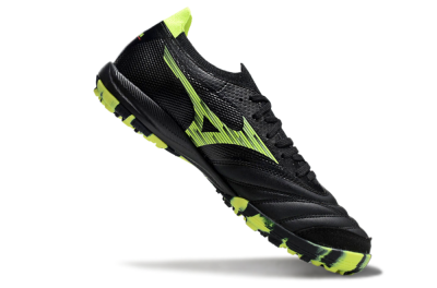 Men's Mizuno Morelia Neo Sala M8 TF Football Shoes - Black/Yellow