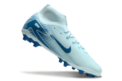 Men's Nike Air Zoom Mercurial Superfly 10 Academy AG Football Boots - Jade/Blue/White