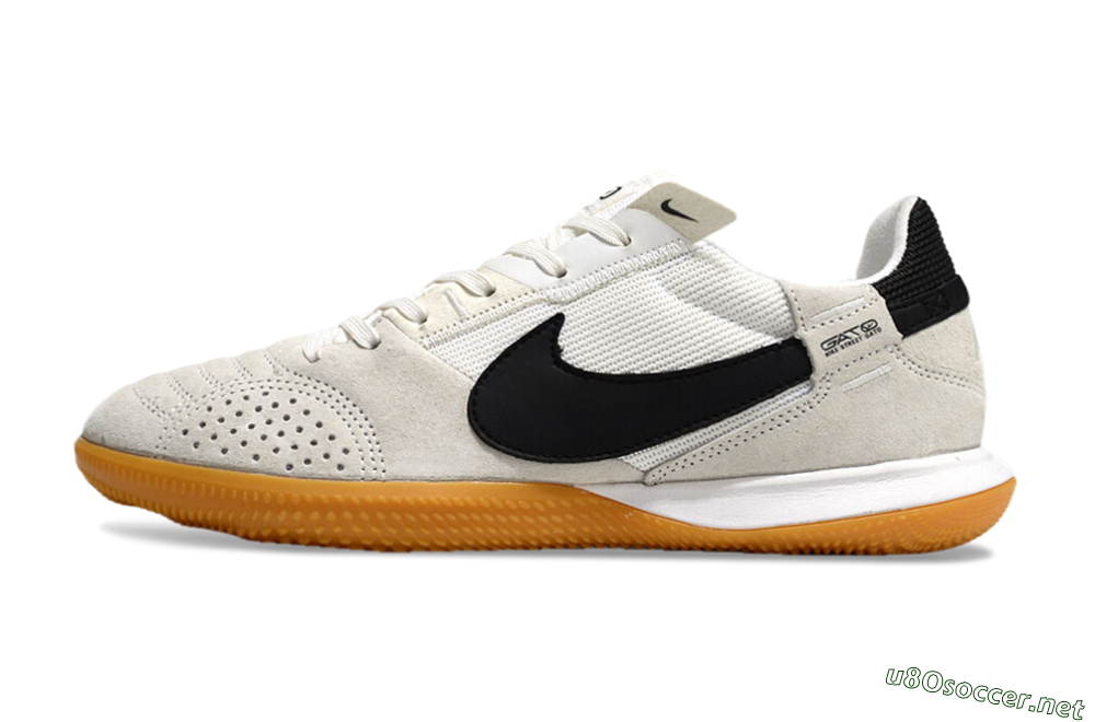 Men's Nike Street Gato IC Football Shoes - Grey/Black/Brown 0