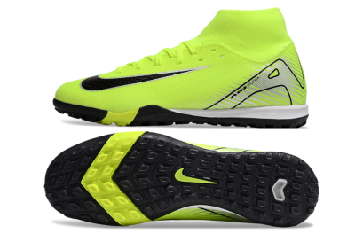 Unisex Nike Air Zoom Mercurial Superfly 10 Elite TF Football Shoes - Yellow/Black/Silver
