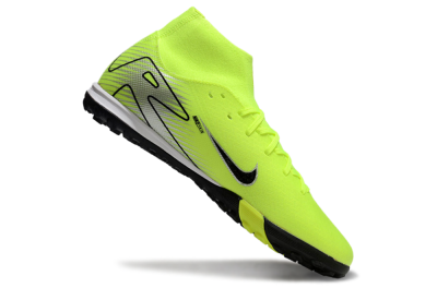 Unisex Nike Air Zoom Mercurial Superfly 10 Elite TF Football Shoes - Yellow/Black/Silver