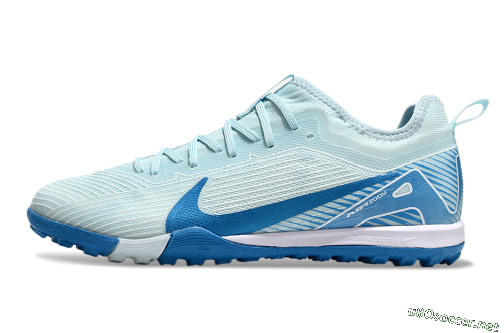 Unisex Nike Air Zoom Mercurial Vapor 16 Pro TF Football Shoes - Jade/Blue/White 0