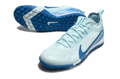 Unisex Nike Air Zoom Mercurial Vapor 16 Pro TF Football Shoes - Jade/Blue/White