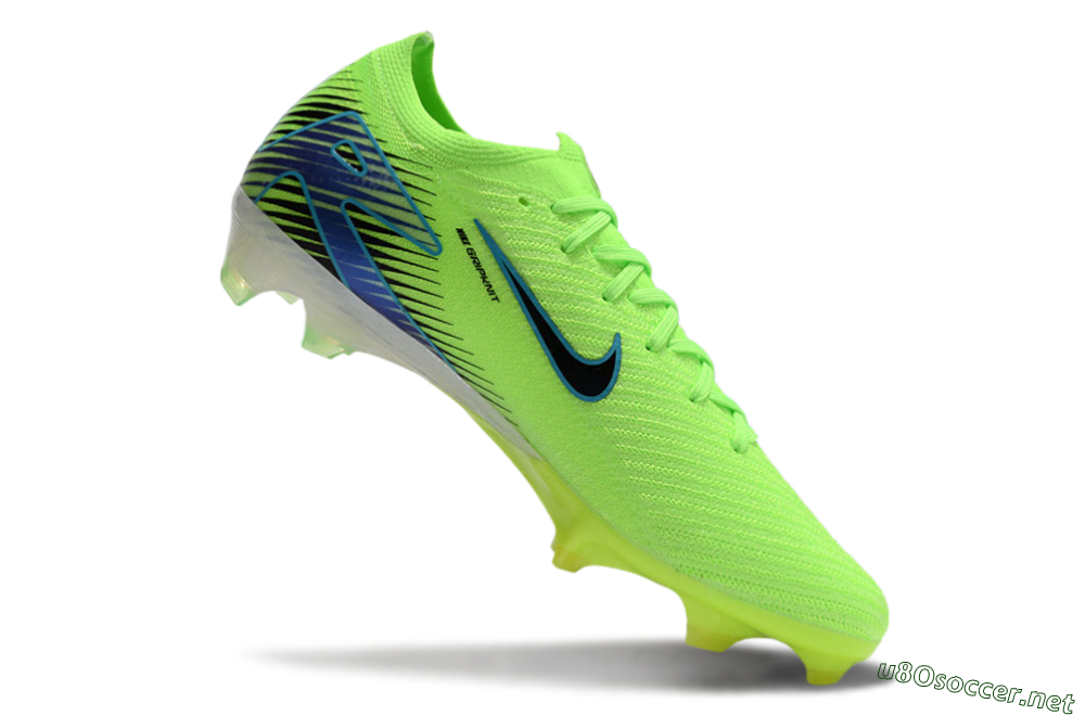 Unisex Nike Air Zoom Mercurial Vapor 16 Elite FG Football Boots - Yellow/Black/Blue 4