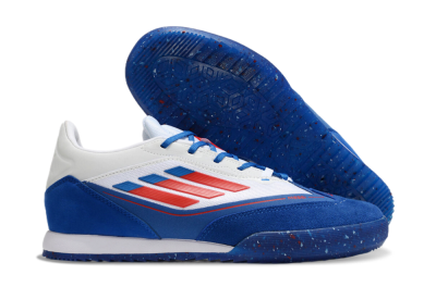 Men's Adidas F50 Elite Messi IC Football Shoes - Blue/White/Red