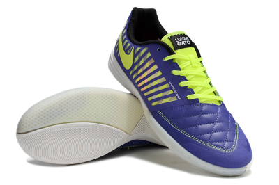 Unisex Nike Lunar Gato 2 IC Football Shoes - Blue/Yellow/White
