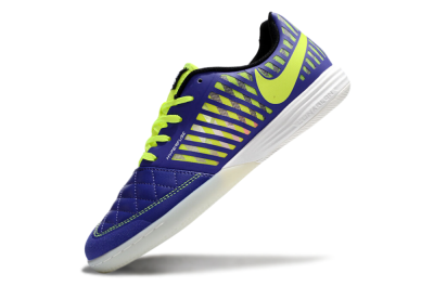Unisex Nike Lunar Gato 2 IC Football Shoes - Blue/Yellow/White