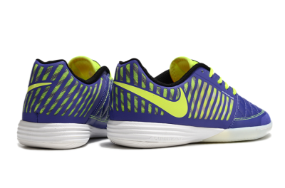 Unisex Nike Lunar Gato 2 IC Football Shoes - Blue/Yellow/White