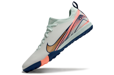 Unisex Nike Air Zoom Mercurial Vapor 16 Pro TF Football Shoes - Jade/Gold/Pink