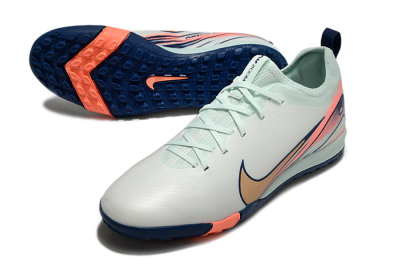 Unisex Nike Air Zoom Mercurial Vapor 16 Pro TF Football Shoes - Jade/Gold/Pink