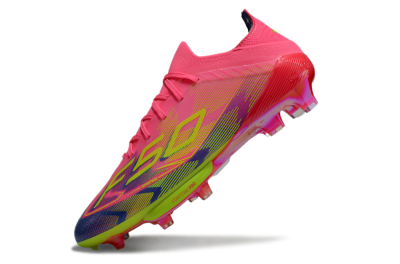 Men's Adidas F50 Elite Lightstrike Pro FG Football Boots - Pink/Blue/Yellow