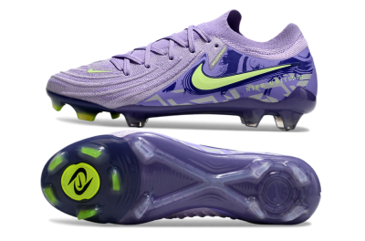 Men's Nike Phantom Luna Elite FG Football Boots - Purple/Yellow/White