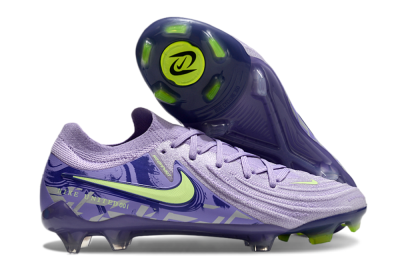 Men's Nike Phantom Luna Elite FG Football Boots - Purple/Yellow/White