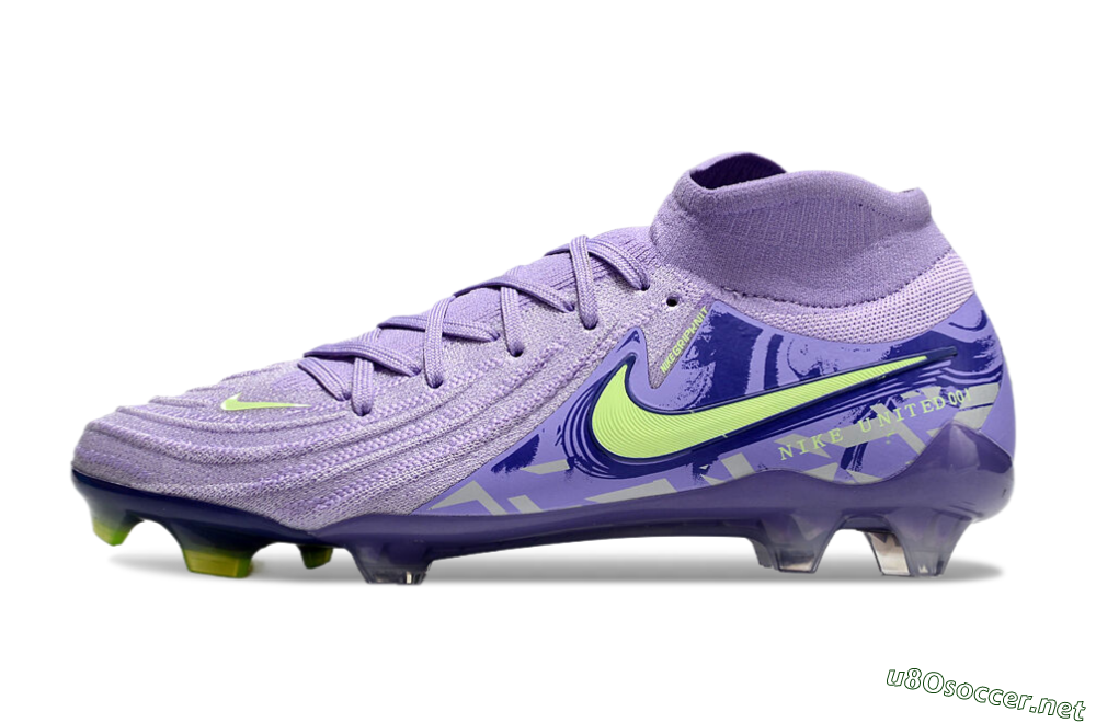 Men's Nike Phantom Luna Elite FG Football Boots - Purple/Yellow/White 0