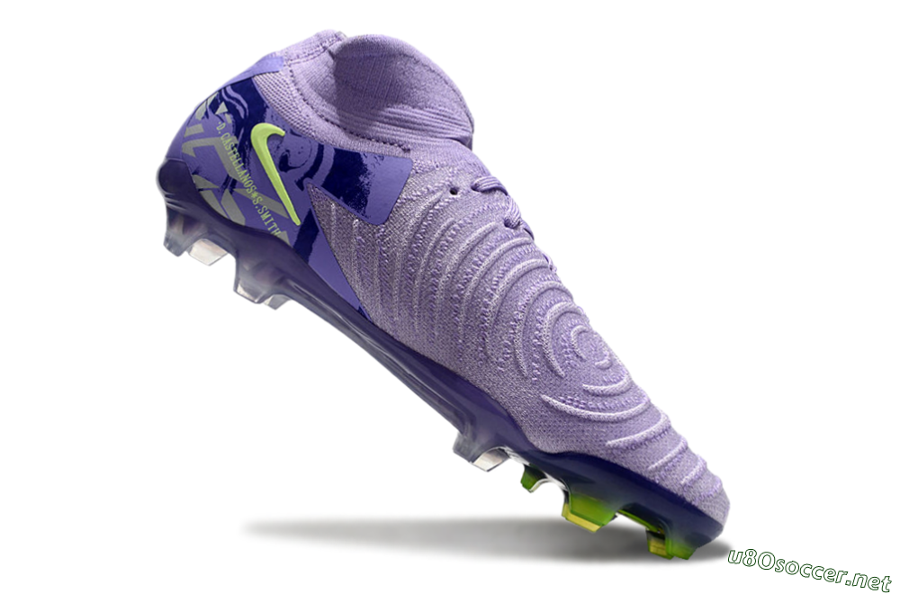Men's Nike Phantom Luna Elite FG Football Boots - Purple/Yellow/White 4