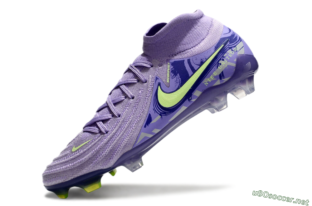 Men's Nike Phantom Luna Elite FG Football Boots - Purple/Yellow/White 5