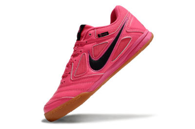 Unisex Supreme x Nike SB Gato IC Football Shoes - Red/Black/Brown