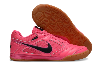 Unisex Supreme x Nike SB Gato IC Football Shoes - Red/Black/Brown