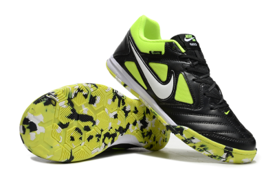 Unisex Supreme x Nike SB Gato IC Football Shoes - Black/Yellow/White