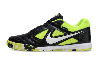 Unisex Supreme x Nike SB Gato IC Football Shoes - Black/Yellow/White