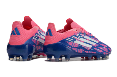 Men's Adidas F50 Elite AG Football Boots - Blue/Pink/White